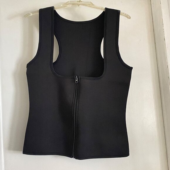 NEW Gaodi Sauna Vest Workout Sweat Body Shaper - Picture 2 of 5